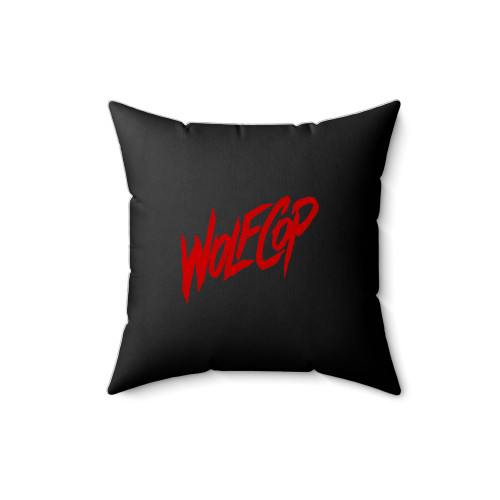Wolfcop Werewolf Drunk Canadian Horror Square Pillow Cover