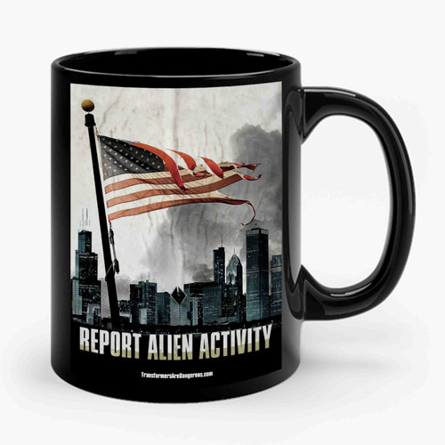 Report Alien Activity Ceramic Mug