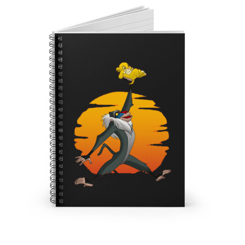 Air Lion King The Lion King Parody Spiral Notebook