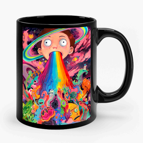 Rick And Morty Movie Art Ceramic Mug