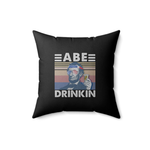 Abe Drinkin Square Pillow Cover