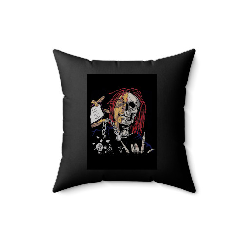 Aesthetic Trippie Redd Square Pillow Cover