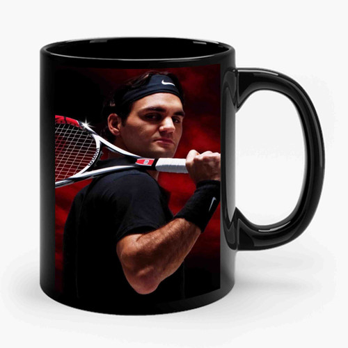 Roger Federer Tennis Star Ceramic Mug