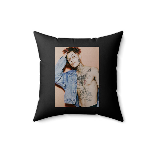 Atlantic Records Press Lil Skies Rapper Square Pillow Cover