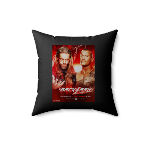 Backlash Live Square Pillow Cover