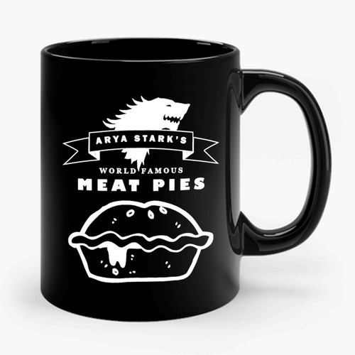 Game Of Thrones Arya Stark's Meat Pies Ceramic Mug
