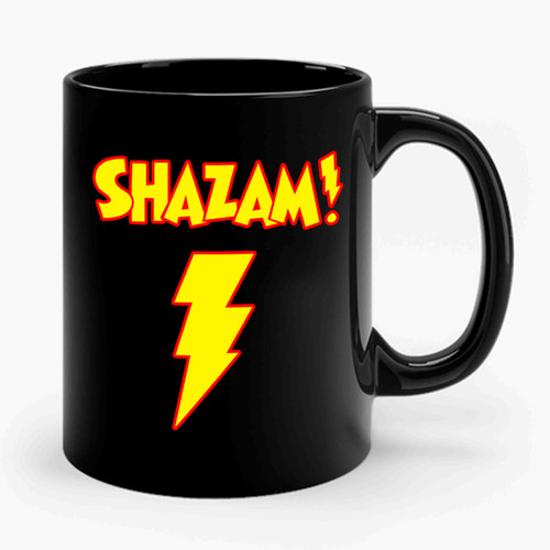 Shazam! Superhero Logo Ceramic Mug