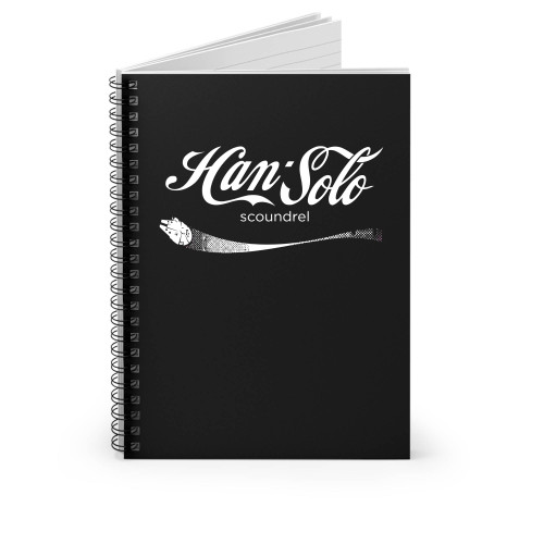 Han Solo Scoundrel Spiral Notebook