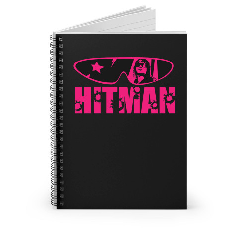 Hitman Macho Glasses Wwn 31Jan Spiral Notebook