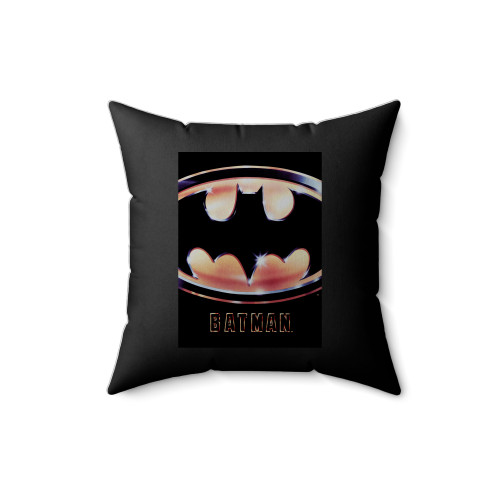 Batman 89 Logo Square Pillow Cover
