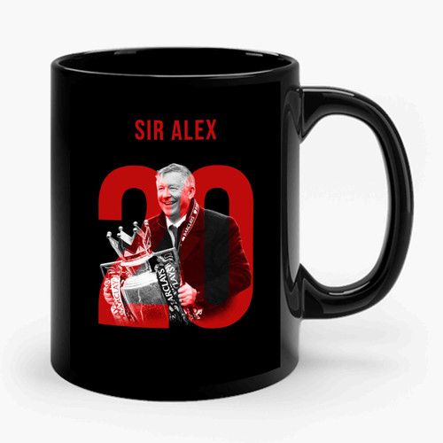 Sir Alex Ferguson Manchester United Ceramic Mug