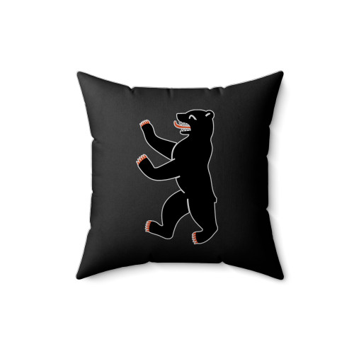 Berlin Bear Square Pillow Cover