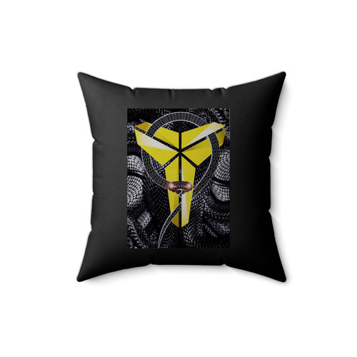 Black Mamba Logo 2 Square Pillow Cover