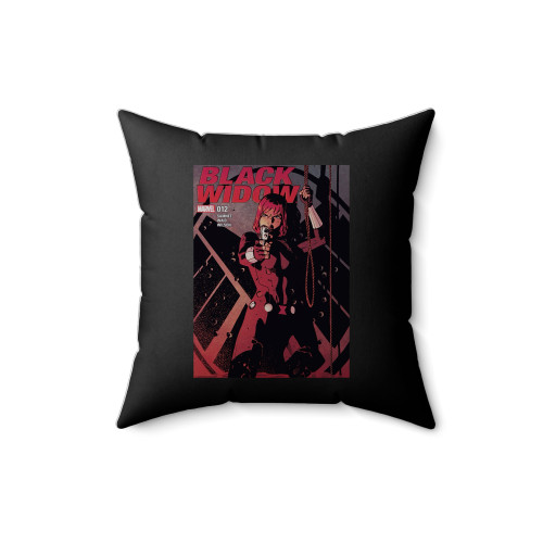 Black Widow Comic Book Revolution Marvel Square Pillow Cover