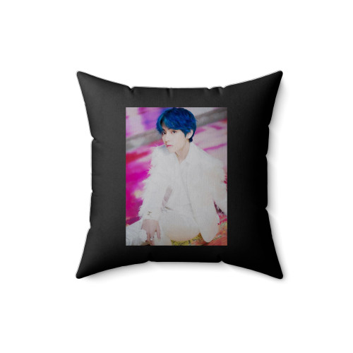 Bts Boy With Luv Mv V Kim Taehyung Square Pillow Cover