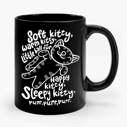Soft Kitty Ceramic Mug