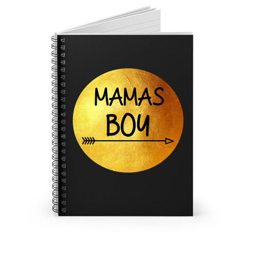 Mamas Boy Spiral Notebook
