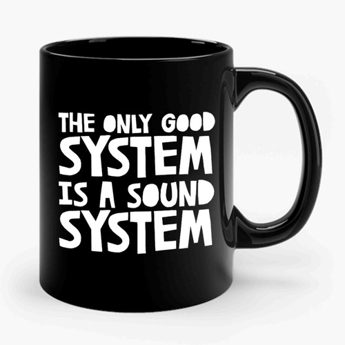 Sound System Ceramic Mug