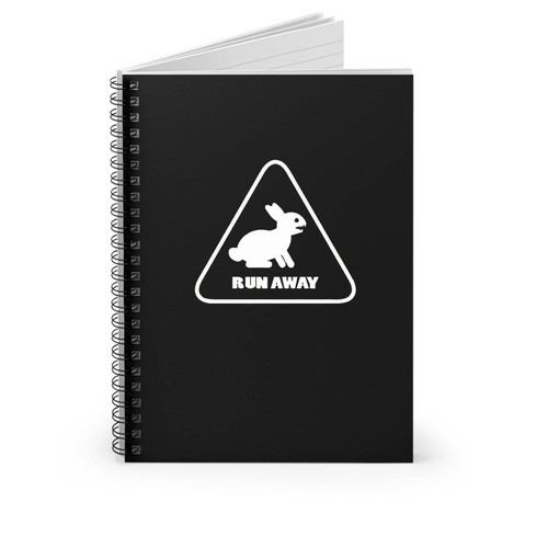 Run Away Spiral Notebook