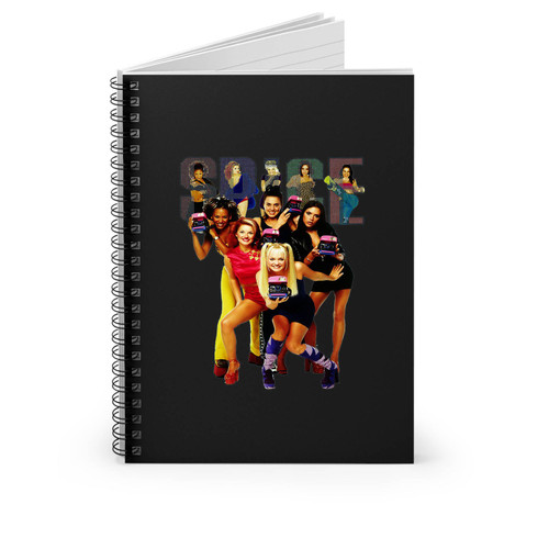 Spice Girls Music Spiral Notebook