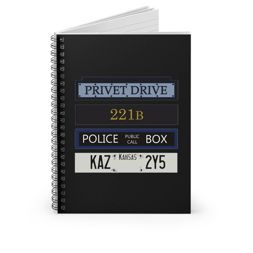 Super Who Lock Natural Spiral Notebook