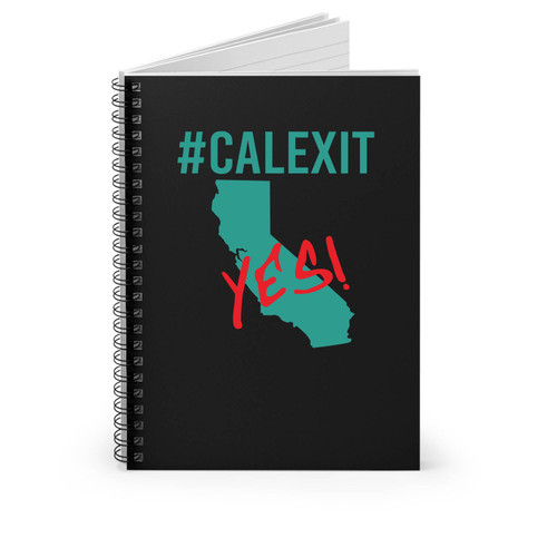#Calexit Yes! California Secede Spiral Notebook