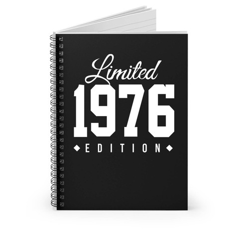 1976 Limited Edition Birthday 21 Spiral Notebook