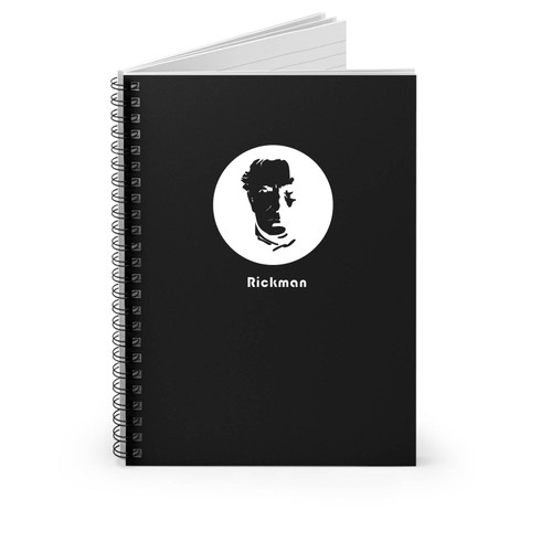 Alan Rickman Spiral Notebook