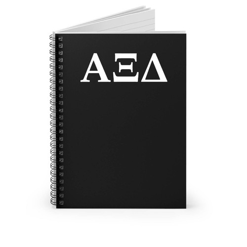 Alpha Xi Delta Sorority Spiral Notebook