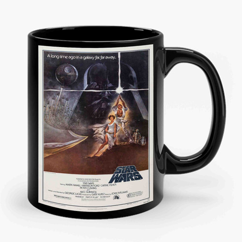 Star Wars A New Hope Cover Ceramic Mug