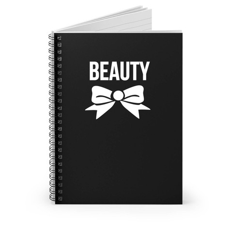 Beauty Like A Beauty Couple Spiral Notebook