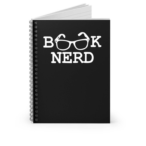 Book Nerd Funny I'd Rather Be Reading Books Geek Nerd Spiral Notebook