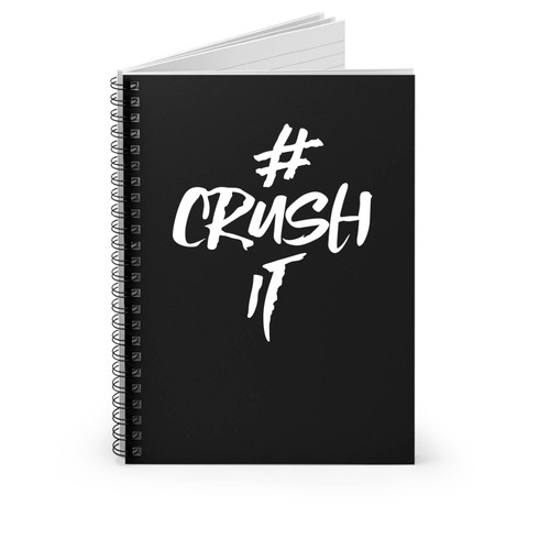 Crush It You Got This New Job Gift Job Promotion Congratulations Graduation Present Gift Spiral Notebook