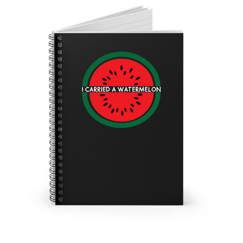 Dirty Dancing I Carried A Watermelon Funny Classic 80's Movie Quote Spiral Notebook