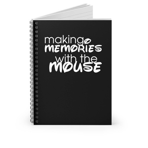 Disney Making A Memoris With The Mouse Mickey Mouse Disneyworld Disneyland World Land Spiral Notebook Disney Making A Memoris With The Mouse Mickey Mouse Disneyworld Disneyland World Land Spiral Notebook