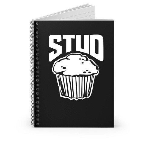 Funny Stud Muffin Spiral Notebook