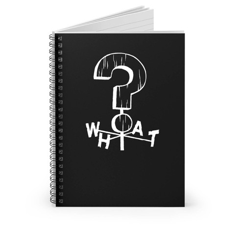 Gravity Falls What Outline Weather Vane Cartoon Spiral Notebook
