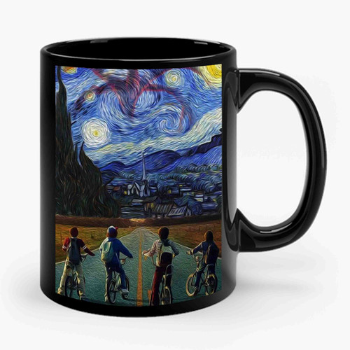 Stranger Van Gogh Things Ceramic Mug