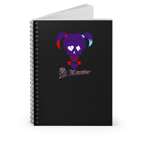 His & Her Suicide Squad Joker Her Puddin And Harley Quinn His Lil Monster 2 Spiral Notebook
