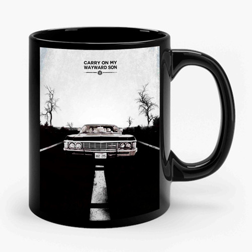 Supernatural Carry On My Wayward Son Ceramic Mug