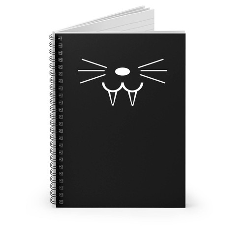 Kitty Fangs Spiral Notebook