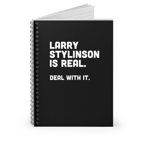 Larry Stylinson Is Real Deal With It Spiral Notebook