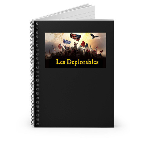 Les Deplorable Spiral Notebook