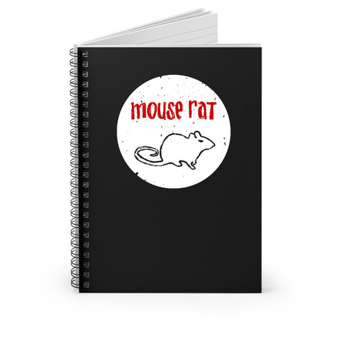 Mouse Rat Parks And Recreation Leslie Knope Ron Swanson Bert Macklin Fbi Parks N Rec Pawnee Indiana Tv Show Spiral Notebook