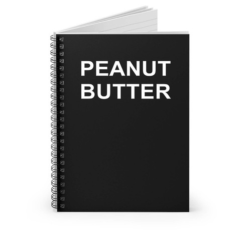 Peanut Butter Spiral Notebook