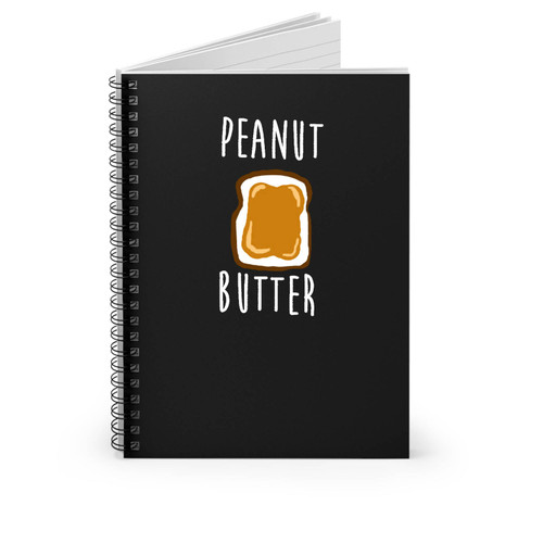 Peanut Butter And Jelly Set Twins Sibling Matching Sibling Funny Matching Pb & J 2 Spiral Notebook