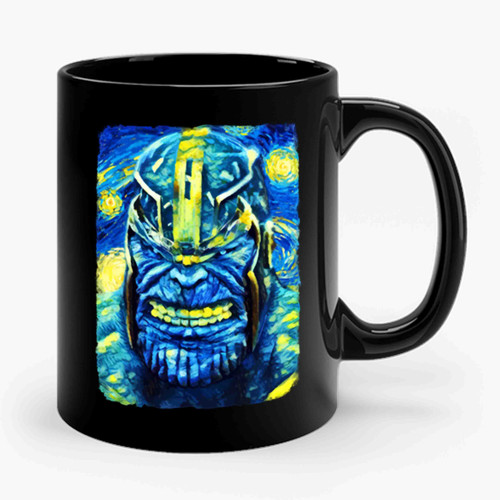 Thanos Stary Night Avenger Endgame Ceramic Mug