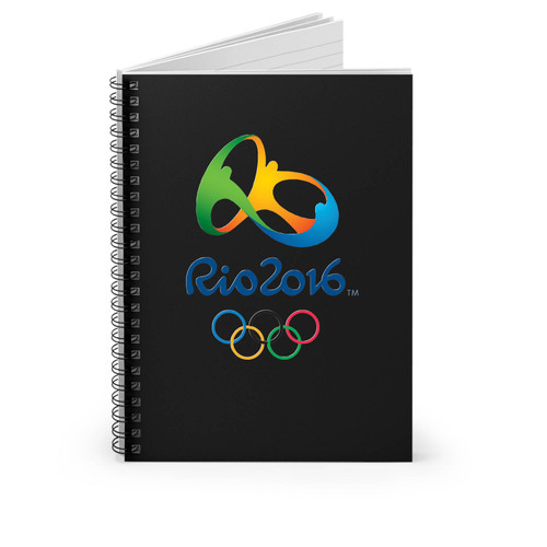 Rio Olimpiade 2016 Logos Spiral Notebook