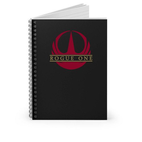Rogue One Star Wars Rogue One Rebels Geek Rebellion Death Star Star Wars Gear Spiral Notebook