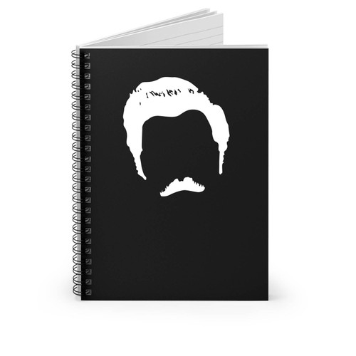 Ron Swanson Tv Series Movie Park Spiral Notebook